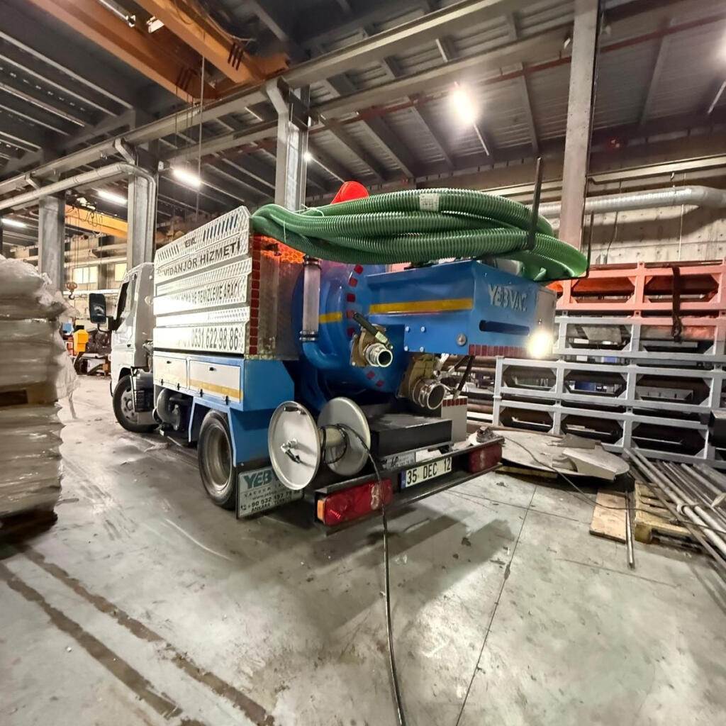 otopark için mini vidanjör hizmeti